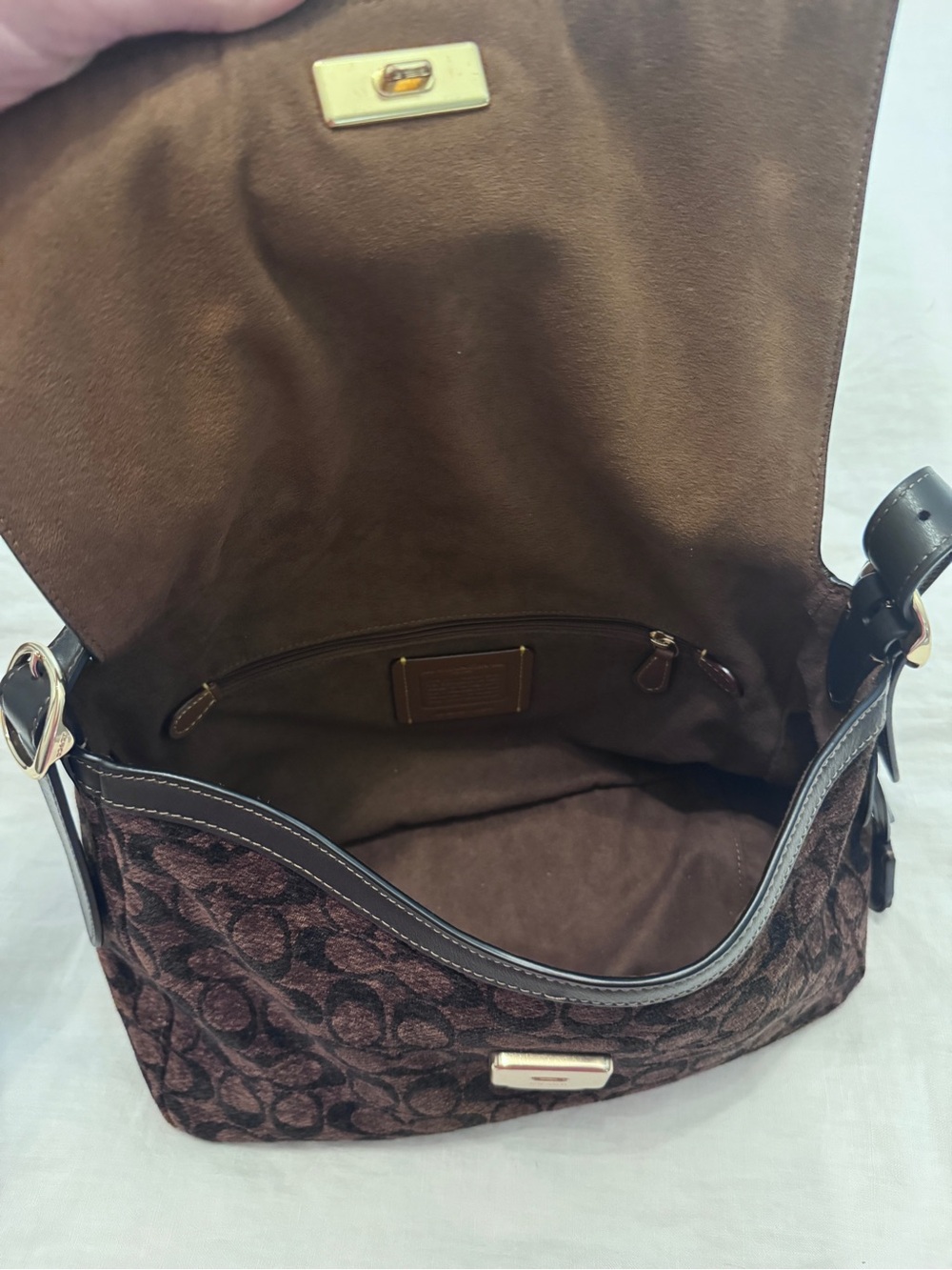 Rare Coach Large Etta Chenille Limited Drop - Picture 10 of 12